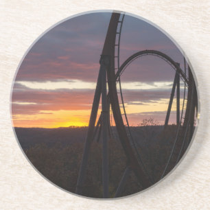 Sunset Over Wildfire Coaster