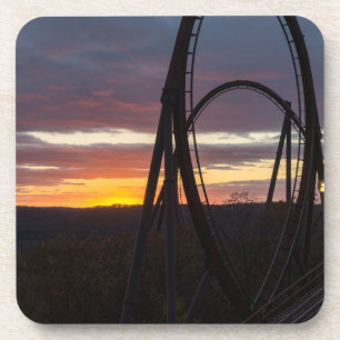 Sunset Over Wildfire Coaster