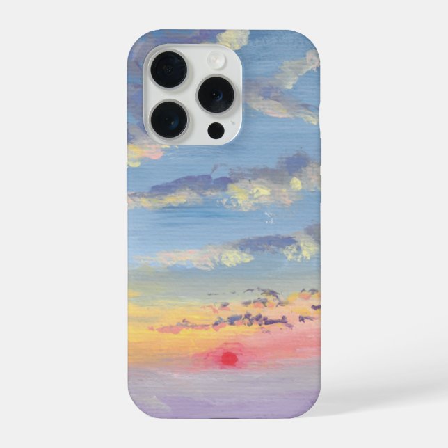 Sunset Painting Phone Case (Back)