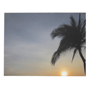 sunset palm notepad