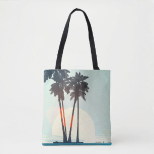 Sunset Palms Tote Bag