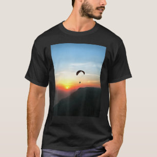 Sunset Paraglide Wanderlust Extreme Sport 1 T-Shirt