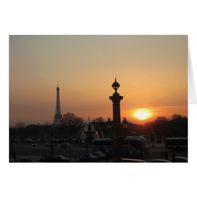 Sunset Paris (Front Horizontal)