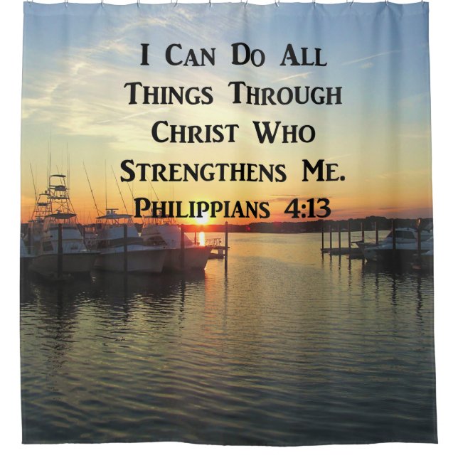 SUNSET PHILIPPIANS 4:13 SCRIPTURE DESIGN (Front)
