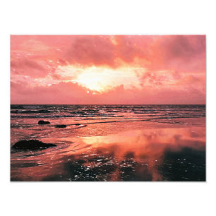 SUNSET PHOTO PRINT
