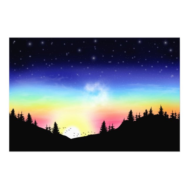 Sunset Photo Print (Front)