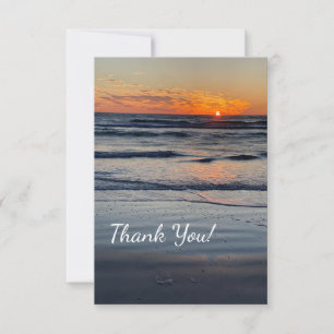 Sunset Photo Thank You
