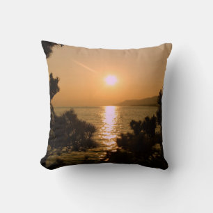 sunset pillow