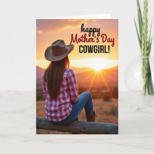 Sunset Plains Mothers Day Card