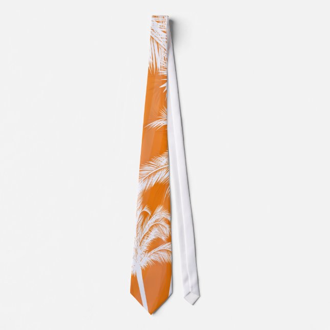 Sunset Plam Trees Tie (Front)