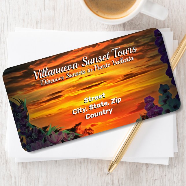 Sunset Plaza Marina 2584 Address Label (Creator Uploaded)
