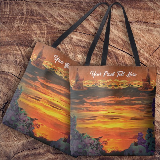 Sunset Plaza Marina 2584 Tote Bag (Creator Uploaded)