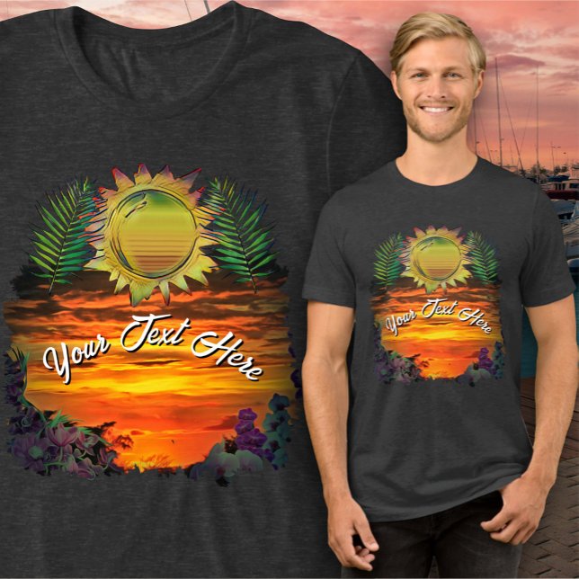Sunset Plaza Marina 2584 Tri-Blend Shirt (Creator Uploaded)