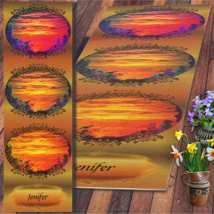 Sunset Plaza Marina 2584 Yoga Mat