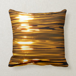 Sunset Polyester throw Pillow