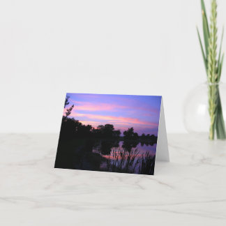 Sunset Pond Notecards