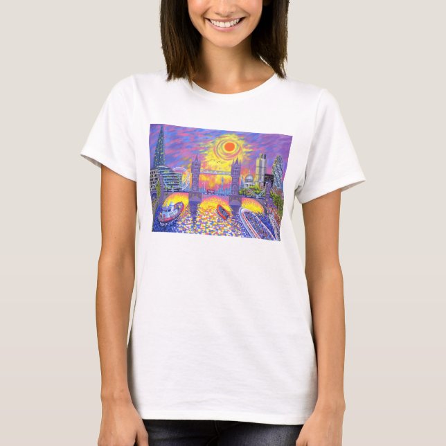 Sunset:Pool Of London 2013 T-Shirt (Front)