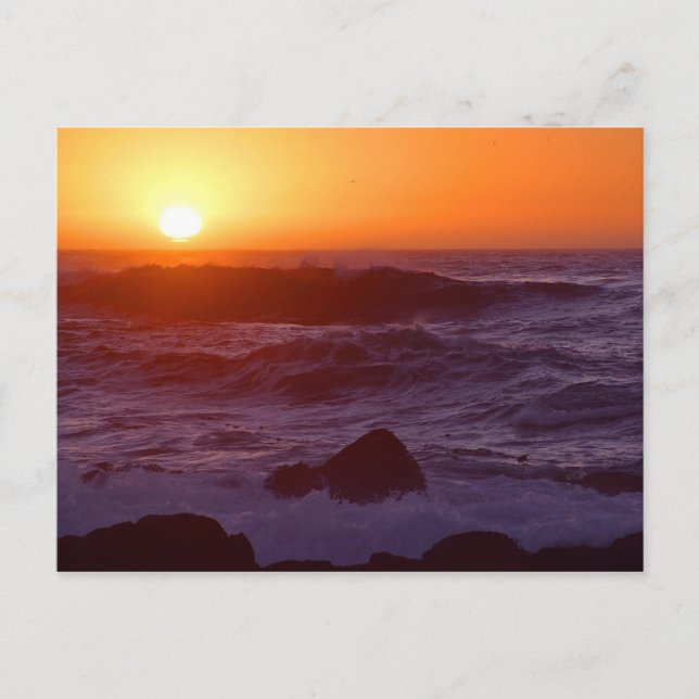 sunset Post card (Front)
