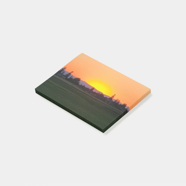 Sunset Post It Note Pad (Angled)