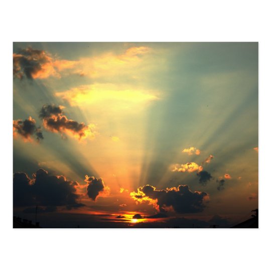 Sunset Postcard