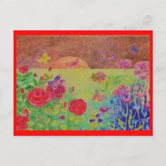 Sunset Postcard
