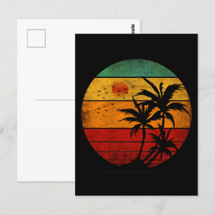 sunset   postcard