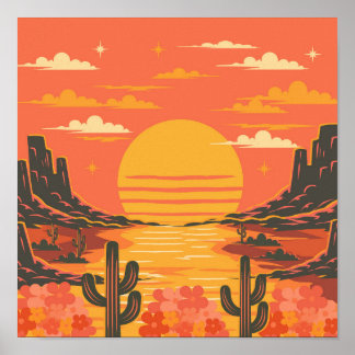 Sunset Poster