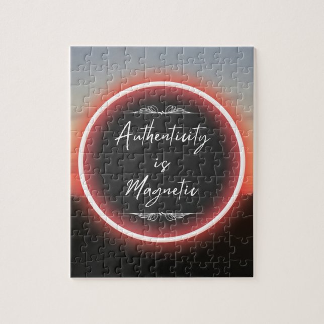 Sunset Quote Jigsaw Puzzle (Vertical)