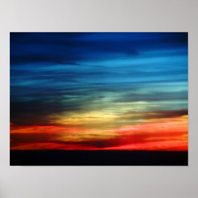 Sunset Rainbow 8x12 Poster (Front)