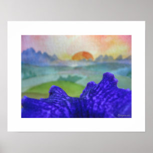 Sunset Rainbow Pictures Poster