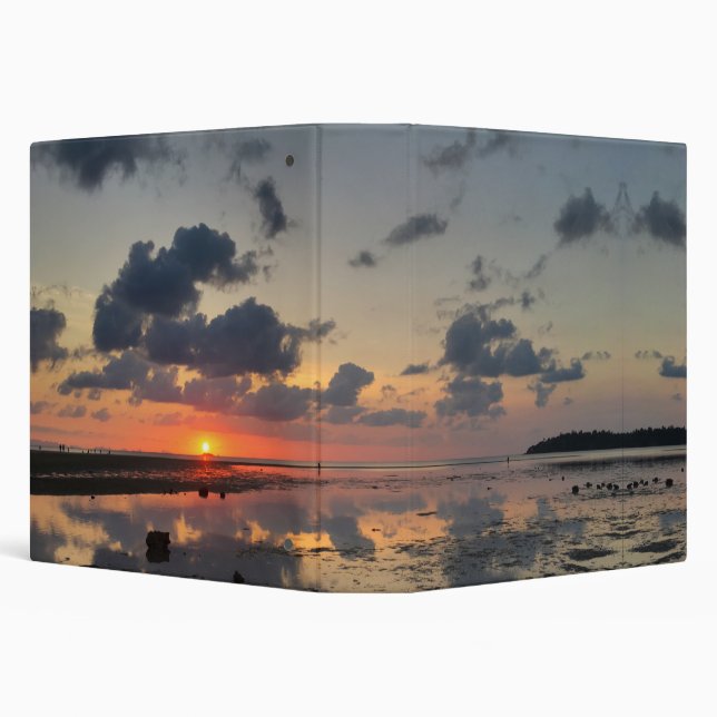 sunset reflection binder (Background)