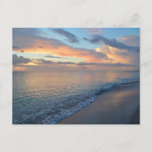 Sunset Reflections On The Water Postcard