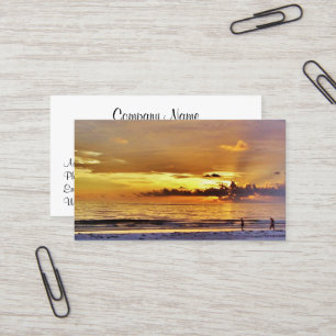 Sunset Retirement Business Cards #13