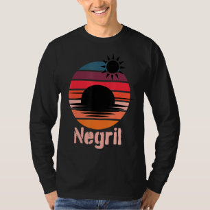 Sunset Retro Beach Cruise Summer Vacation Jamaica T-Shirt