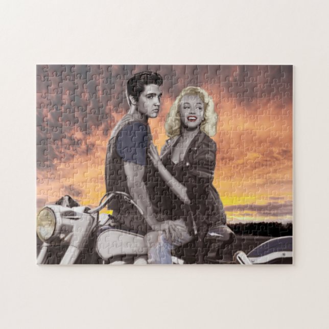 Sunset Ride Jigsaw Puzzle (Horizontal)