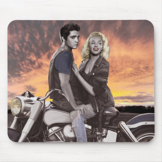 Sunset Ride Mouse Pad (Front)