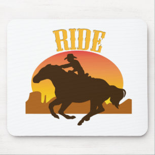 Sunset Ride Mouse Pad