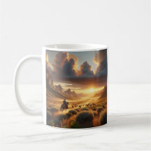 Sunset Ride - Western Scenery Mug