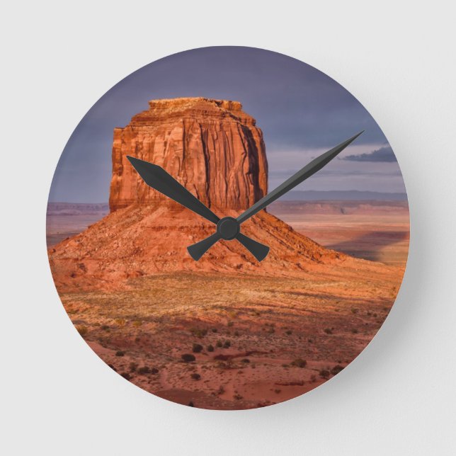 Sunset Round Clock (Front)