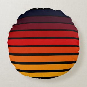 Sunset Round Pillow