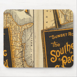 Sunset Route Mouse Pad