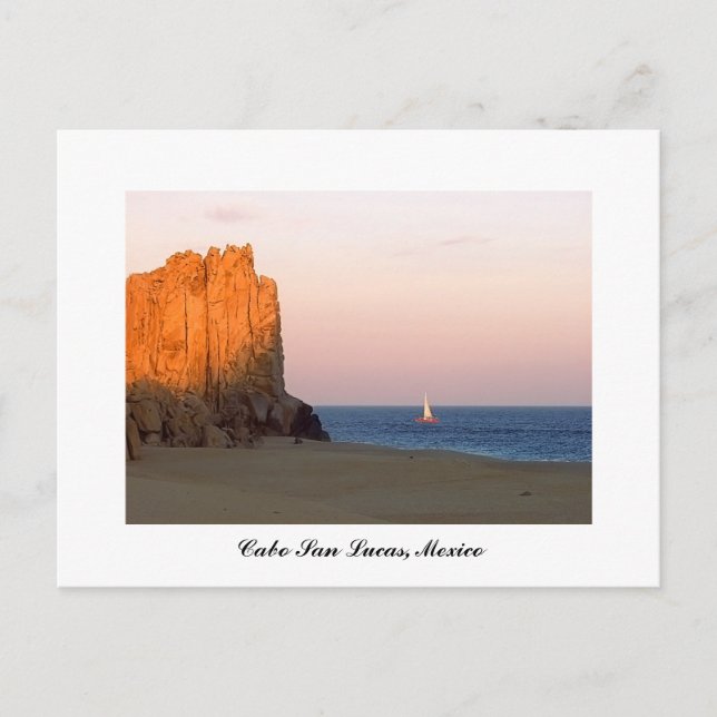 Sunset Sail, Cabo San Lucas, Mexico Postcard (Front)
