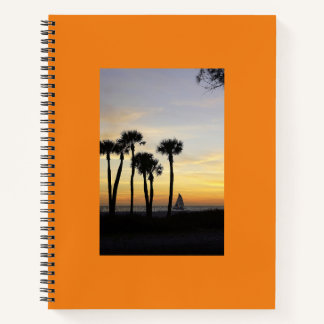 Sunset Sail Notebook