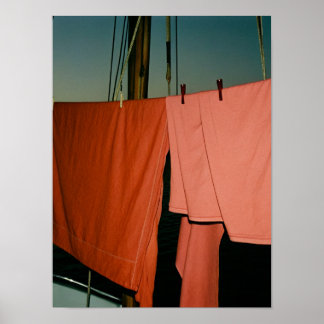 Sunset Sail Poster