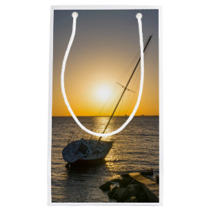 Sunset Sailboat Shipwreck Gulf Breeze FL Gift Bag