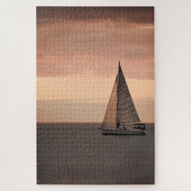 Sunset Sailing Cruise - 20x30 - 1014 pcs. Jigsaw Puzzle (Vertical)