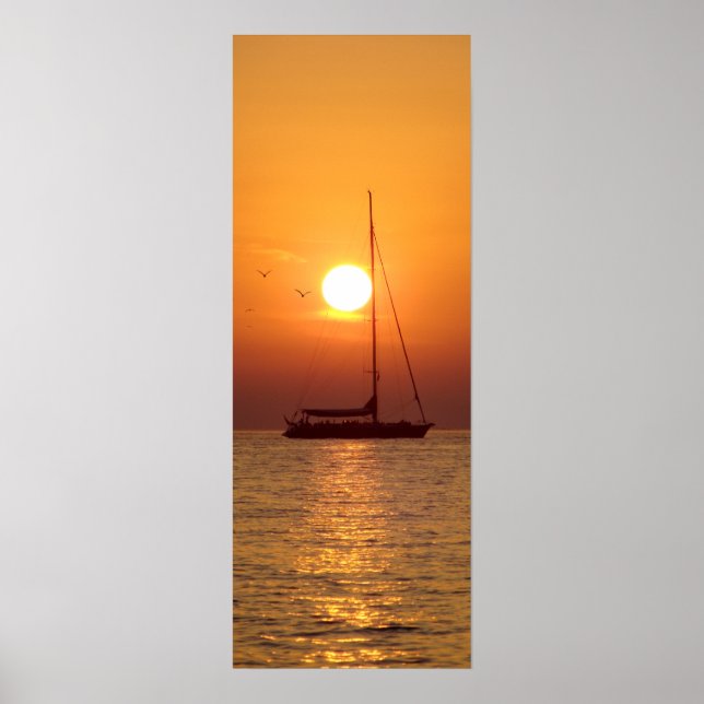 Sunset Sailing (fin) - affiche (Devant)