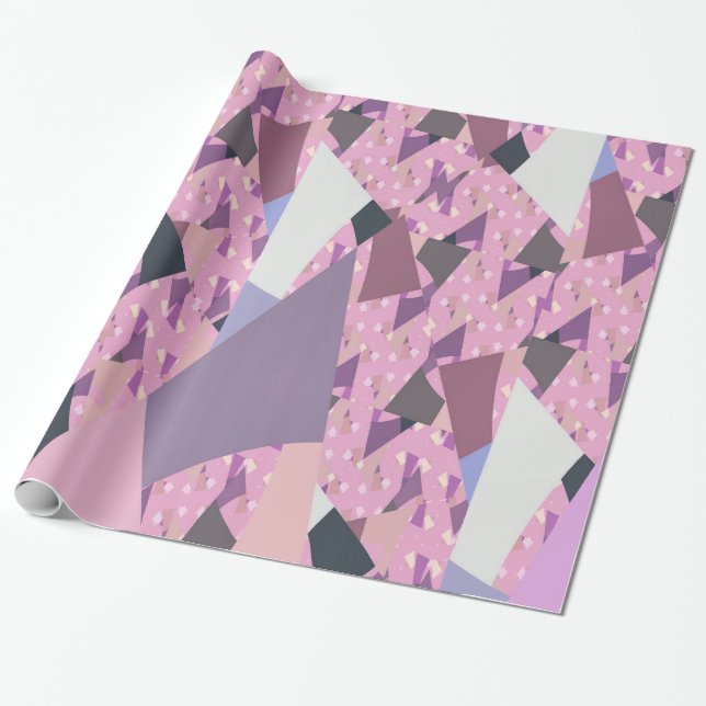 SUNSET SAILS WRAPPING PAPER (Unrolled)