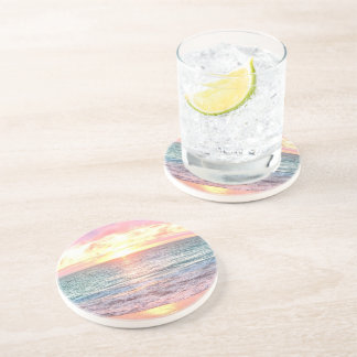 Sunset sandstone coaster