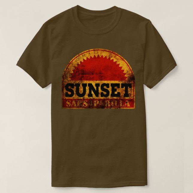 Sunset Sarsaparilla Fallout T-Shirt (Design Front)